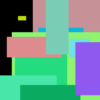 Apple Green Wet - Large - blue