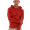 Teton Pullover Hoodie - L - Red