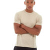Aero Daily Fitness Tee - L - Brown