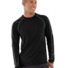 Deion Long-Sleeve EverCool™ Tee - L - Black