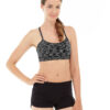 Lucia Cross-Fit Bra - L - Black