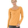 Mona Pullover Hoodlie - L - Orange