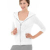 Selene Yoga Hoodie - L - White