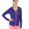 Daphne Full-Zip Hoodie - L - Purple