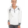 Cassia Funnel Sweatshirt - L - White