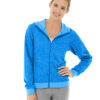 Helena Hooded Fleece - L - Blue