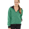 Circe Hooded Ice Fleece - L - Green