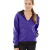 Circe Hooded Ice Fleece - L - Purple