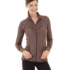 Riona Full Zip Jacket - L - Brown