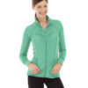 Riona Full Zip Jacket - L - Green