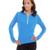 Olivia 1/4 Zip Light Jacket - L - Blue