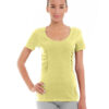 Juliana Short-Sleeve Tee - L - Yellow