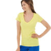Diva Gym Tee - L - Yellow
