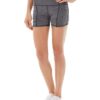 Gwen Drawstring Bike Short - 28 - Gray