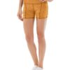 Gwen Drawstring Bike Short - 28 - Orange