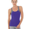 Antonia Racer Tank - L - Purple